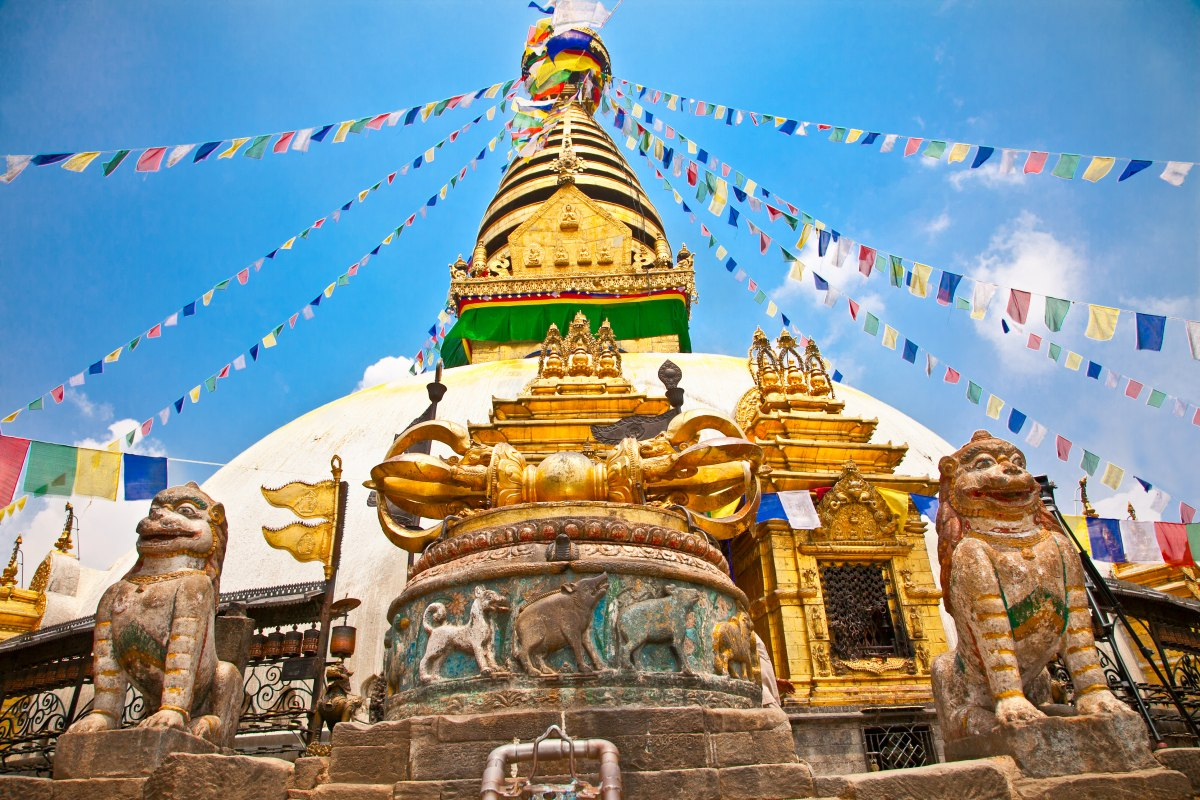 Kathmandu\\\'s monkey temple Nepal - GeTS Holidays