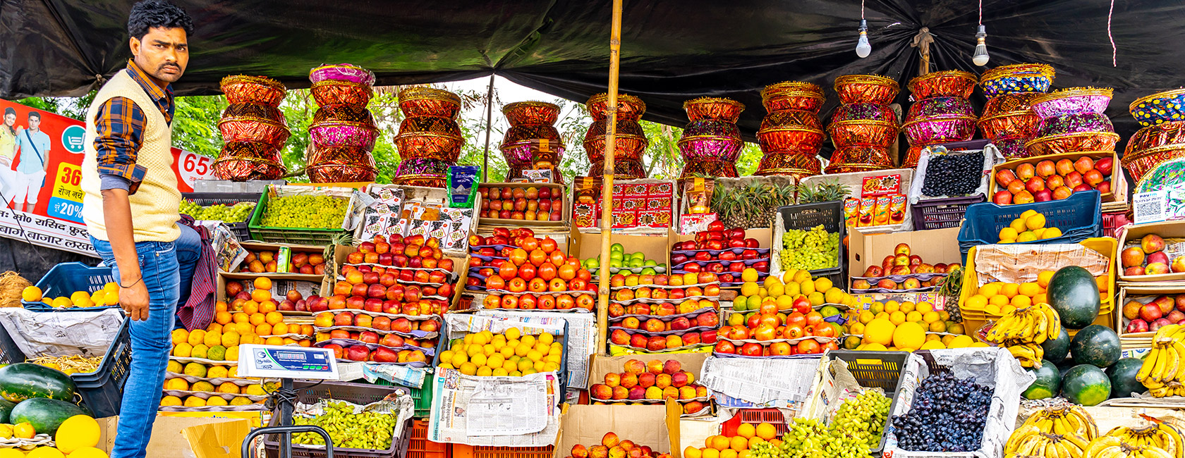 Morning Bazaar Walking Tour in Kolkata